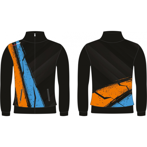 Billardjacke REKEN orange-blue