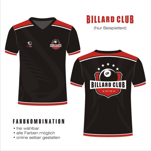 Billard T-Shirt ELEGANCE 02