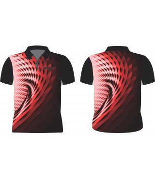 Poloshirt POVELEN red