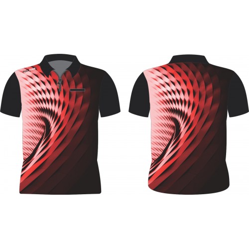 Poloshirt POVELEN red