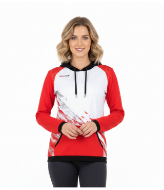 VOLLEYBALL HOODIE GRID MESH