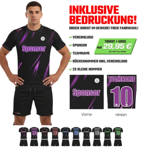 Trikot-Set Fodorsten für Fußball und Handball